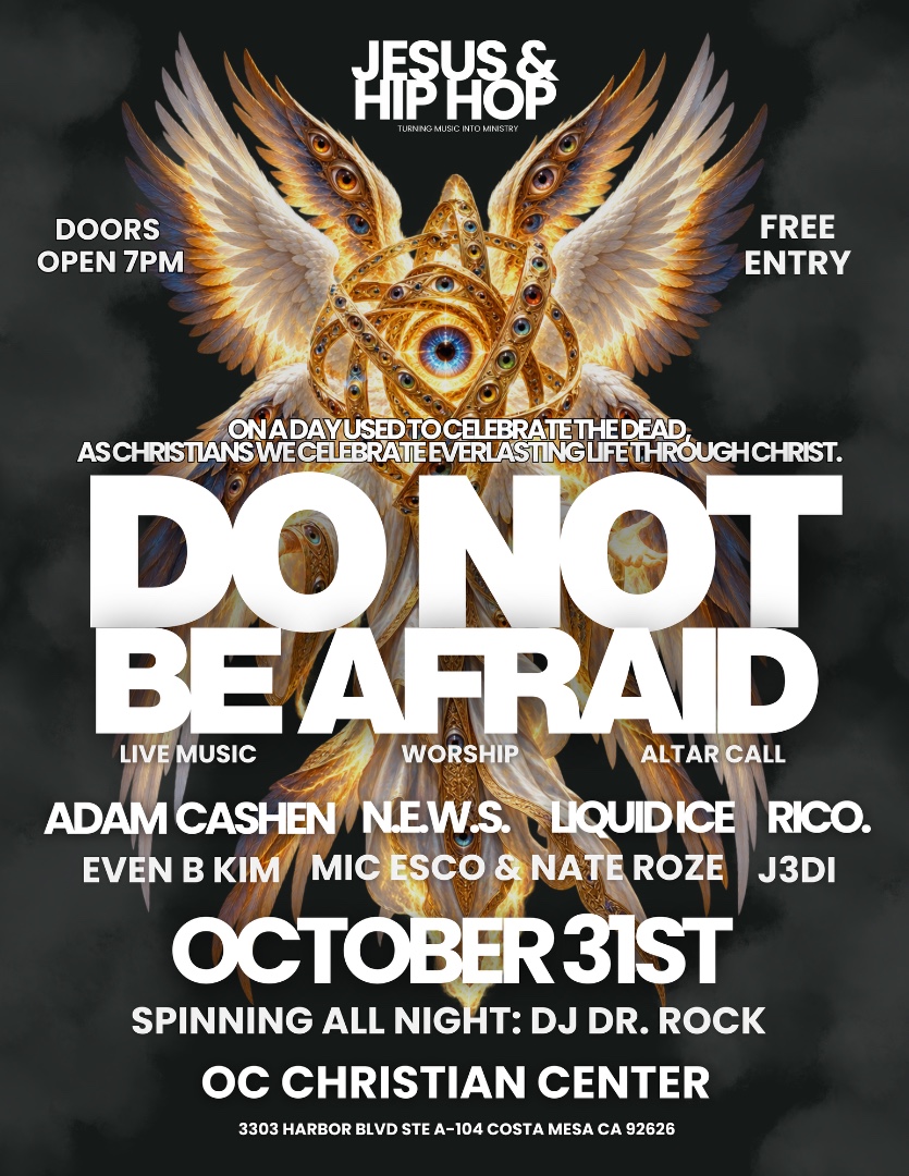 DO NOT BE AFRAID